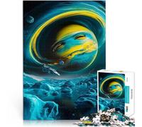 Puzzles de 1000 pièces pour Adolescents Un Monde étrange Séjour Anti-Stress pour Tuer Le Temps Œuvre d'art 75x50cm
