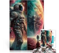 Puzzles de 1000 pièces pour Adolescents Un Voyage dans l'espace Jouet éducatif d'apprentissage Idées Cadeaux 38x26cm