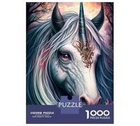 Puzzles De 1000 Pièces pour Adolescents Unicorn Fantasy Genre Puzzles pour Adolescents, Jouets À Monter Soi-même, Analyse Et Logique, Cadeau d'anniversaire Ou De Noël 52x38cm/1000pcs