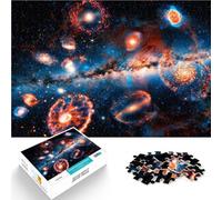 Puzzles de 1000 pièces pour Adolescents Univers Jouets Jeux éducatifs Soulagement du Stress Cadeau d'anniversaire 52x38cm