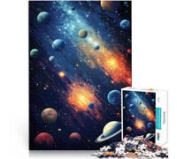 Puzzles de 1000 pièces pour Adolescents Œuvre d'art Cosmos Réduction du Stress intéressante Bon Cadeau 75x50cm