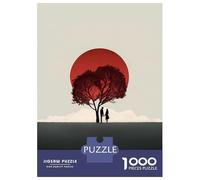Puzzles De 1000 Pièces pour Adolescents Valentines Day Puzzle Adulte Jeu Manuel Cadeaux pour Femmes pour Anniversaire, Noël 38x26cm/1000pcs