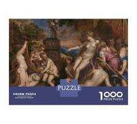 Puzzles De 1000 Pièces pour Adolescents Venus and The Three Graces Puzzle pour Adolescents - Défi Difficile - Jeu Éducatif - Amusant en Famille Et Soirée Jeux 70x50cm/1000pcs