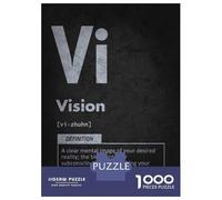 Puzzles De 1000 Pièces pour Adolescents Vision Element - Manifestation, Success Motivation Puzzles pour Adolescents, Jouets Anti-Stress, Cadeaux pour Femmes, Cadeaux Anti-Stress 52x38cm/1000pcs