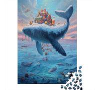 Puzzles De 1000 Pièces pour Adolescents Whale Tail Island Adventure-2 Puzzle Jeux Relaxants Cadeaux pour Femmes Cadeaux De Noël Et d'anniversaire 70x50cm/1000pcs
