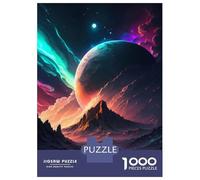 Puzzles De 1000 Pièces pour Adolescents White Fox Chinese Temples Puzzle Adulte Jeu Manuel Défi Difficile Cadeaux pour Amis Et Famille 52x38cm/1000pcs