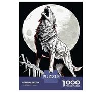 Puzzles De 1000 Pièces pour Adolescents White Wolf Puzzle Adulte, Jouet, Décoration Murale, Art Mural, Cadeaux d'anniversaire Uniques 70x50cm/1000pcs