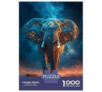 Puzzles De 1000 Pièces pour Adolescents Wild Owl Halloween Puzzle pour Adultes Jeu Familial Course De Vitesse Manuelle Cadeaux Uniques pour Anniversaire Et Noël 38x26cm/1000pcs