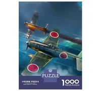 Puzzles De 1000 Pièces pour Adolescents World War 2 Nakajima Ki-84 Puzzle Jeux De Famille Décoration Intérieure Cadeaux d'anniversaire Uniques 38x26cm/1000pcs