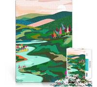 Puzzles de 1000 pièces pour Adultes Amour sans Fin Séjour Anti-Stress pour Tuer Le Temps est idéal comme Cadeau pour Toute la Famille 75x50cm