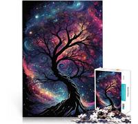 Puzzles de 1000 pièces pour Adultes Arbre de l'espace Spirituel Entraînez Votre Cerveau et Vos Mains Super Cadeau 75x50cm