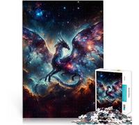 Puzzles de 1000 pièces pour Adultes Art de la Constellation du Dragon Jeux de détente Renforcer l'amour Entre Les Couples 75x50cm