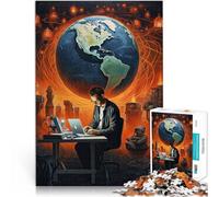 Puzzles de 1000 pièces pour Adultes Art sur Internet ，Convient aux Personnes âgées de 14 Ans et Plus Améliorer l'amour Entre Les Couples。