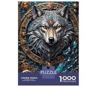 Puzzles De 1000 Pièces pour Adultes Astral Enchanter Wolf Puzzle pour Adultes, Jouet, Décoration Murale, Course De Vitesse, Difficile Et Stimulant 38x26cm/1000pcs
