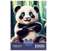 Puzzles De 1000 Pièces pour Adultes Baby Panda Puzzle pour Adolescents Course De Vitesse Manuelle Entraînez Votre Cerveau Et Vos Mains, des Jouets Addictifs pour Cultiver La Patience 38x26cm/1000pcs