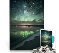 Puzzles de 1000 pièces pour Adultes Bonheur Nocturne Jouets de Jeu pour Cadeau Familial Renforcer l'amour Entre Les Couples 75x50cm