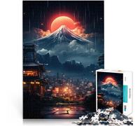 Puzzles de 1000 pièces pour Adultes Boutique Classique du Mont Fuji Analyse et logique Liste de souhaits avec Le Père Noël 38x26cm