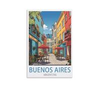 Puzzles de 1000 pièces pour Adultes Buenos Aires Argentine Puzzle en Papier recyclé 1000 pièces - Jeu Familial Amusant et Stimulant Super idée Cadeau 26x38cm