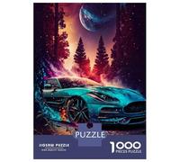 Puzzles De 1000 Pièces pour Adultes Burst of Color on Wheels Puzzles pour Adultes - Jeu De Réflexion Et Anti-Stress - Cadeau d'anniversaire Original 52x38cm/1000pcs