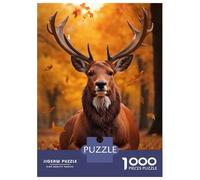 Puzzles De 1000 Pièces pour Adultes - Cadeaux Autumn Majesty Puzzle - Jeux Amusants - Découpe De Précision - Cadeaux pour Les Amis Et La Famille 38x26cm/1000pcs