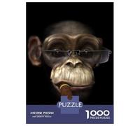 Puzzles De 1000 Pièces pour Adultes - Cadeaux Cute Ghost Campfire Night Scene Puzzle - Jeux Amusants - Découpe De Précision - Cadeaux pour Les Amis Et La Famille 38x26cm/1000pcs