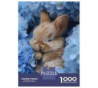 Puzzles De 1000 Pièces pour Adultes - Cadeaux Ferret with Curlers Drinking Wine Painting Puzzles pour Adultes - Jeux Familiaux - Assemblage De Motifs - Défi Éducatif 38x26cm/1000pcs