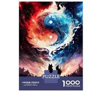 Puzzles De 1000 Pièces pour Adultes - Cadeaux Golden Horizon - Together Beyond The Silence Puzzle - Jeux Amusants - Découpe De Précision - Cadeaux pour Les Amis Et La Famille 70x50cm/1000pcs