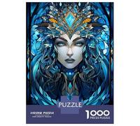 Puzzles De 1000 Pièces pour Adultes - Cadeaux The Ice Queen Puzzle - Jeux Amusants - Découpe De Précision - Cadeaux pour Les Amis Et La Famille 70x50cm/1000pcs