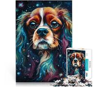 Puzzles de 1000 pièces pour Adultes Cavalier King Charles Span Jeux éducatifs Décoration d'intérieur Décoration Parfaite 75x50cm