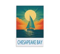 Puzzles de 1000 pièces pour Adultes Chesapeake Bay Puzzle 1000 pièces, Cadeau Relaxant et Stimulant pour Adultes, Adolescents et Seniors 52x38cm