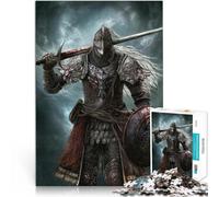 Puzzles de 1000 pièces pour Adultes Chevalier de Guerre Jeux éducatifs Décoration d'intérieur Super Cadeau 38x26cm