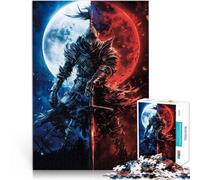 Puzzles de 1000 pièces pour Adultes Chevalier de la Lune Jouets de Jeu pour Cadeau Familial Améliorer la mémoire 38x26cm