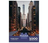 Puzzles De 1000 Pièces pour Adultes Chicago Puzzles pour Adultes Jeux Relaxants Une Œuvre d'art Difficile Et Stimulant 70x50cm/1000pcs