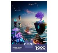 Puzzles De 1000 Pièces pour Adultes Cosmic Odyssey Puzzle Jeu Familial Décoration Murale Cadeaux Uniques pour Anniversaire Et Noël 38x26cm/1000pcs
