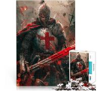 Puzzles de 1000 pièces pour Adultes Croisade de conquête Jeu Familial Anti-Stress Défi Difficile Jeu de défi Unique 75x50cm
