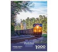 Puzzles De 1000 Pièces pour Adultes CSX Train South Carolina Puzzles pour Adultes Jeu De Réflexion Améliorez Votre Mémoire Activités Amusantes À La Maison 38x26cm/1000pcs