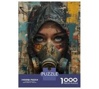 Puzzles De 1000 Pièces pour Adultes Dystopian Muse Puzzle pour Adultes Jeu Pratique, Analyse Et Logique Jeu Stimulant Cadeaux 52x38cm/1000pcs