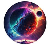 Puzzles de 1000 pièces pour Adultes, effondrement des planètes, Puzzle sphérique en Carton, 26,5x26,5 Pouces