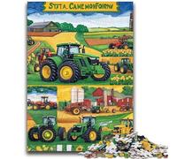 Puzzles de 1000 pièces pour Adultes et Adolescents Collage de tracteurs pour Les 14 Ans et Plus Cadeaux intéressants pour la réduction du Stress pour Les Amis et la Famille 50x75cm