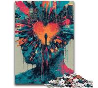 Puzzles de 1000 pièces pour Adultes et Adolescents Sculpture mystérieuse Jeu Stimulant et Jeu en Famille Une œuvre d'art pour Les 14 Ans 50x75cm
