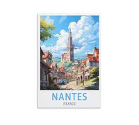 Puzzles de 1000 pièces pour Adultes et Enfants - Nantes, Frances Puzzles - Puzzle Classique Familial de 1000 pièces pour l'intérieur - 50 x 70 cm