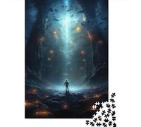 Puzzles De 1000 Pièces Pour Adultes Exploring The Mysteries of The Abyss Puzzle Pour Adolescents - Cadeau D'anniversaire - Difficile Et Stimulant - Cadeaux Uniques Pour Un Anniversaire Ou Noël 70x50cm