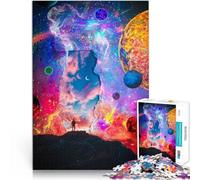 Puzzles de 1000 pièces pour Adultes Faille Cosmique dans l'univers sur Un Nouveau Monde Jeu intellectuel décoration Murale 52x38cm