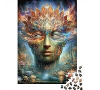 Puzzles De 1000 Pièces pour Adultes Fantasy Artwork Digital Painting Les Puzzles pour Adultes Améliorent La Mémoire Et Stimulent Le Cerveau. Idées Cadeaux pour Les Amis Et La Famille 38x26cm/1000pcs