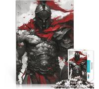 Puzzles de 1000 pièces pour Adultes Fierté du Guerrier Spartiate Staycation Tuer Le Temps Excellent Cadeau pour Les Jeux 38x26cm