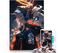 Puzzles de 1000 pièces pour Adultes Fille d'anime avec Halo pour Le Jeu éducatif Challenge Toy Œuvre d'art 38x52cm