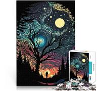 Puzzles de 1000 pièces pour Adultes Galaxie colorée 3 Jeu Familial Anti-Stress Défi Difficile Super Cadeau 75x50cm