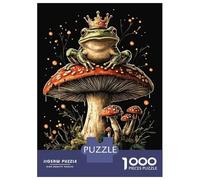 Puzzles De 1000 Pièces pour Adultes Goblincore - Frog Kind on Puzzle pour Adultes Jeu Pratique, Analyse Et Logique Jeu Stimulant Cadeaux 38x26cm/1000pcs