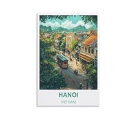 Puzzles de 1000 pièces pour Adultes Hanoï Vietnam Puzzle Classique pour Enfants Puzzle Difficile et Difficile pour Adultes 70x50cm