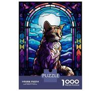 Puzzles De 1000 Pièces pour Adultes Japanese Bobtail Cat Abstr Puzzle pour Adultes, Jouet, Décoration Murale, Course De Vitesse, Difficile Et Stimulant 70x50cm/1000pcs